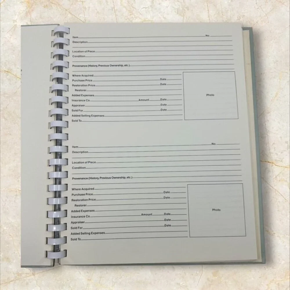 The Kovels' Organizer For Collectors Binder Record Keeping For Antiques Estate‎
